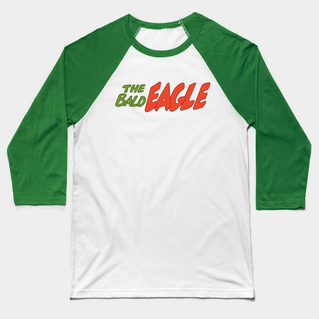 The Bald Eagle Baseball T-Shirt by CoverTales